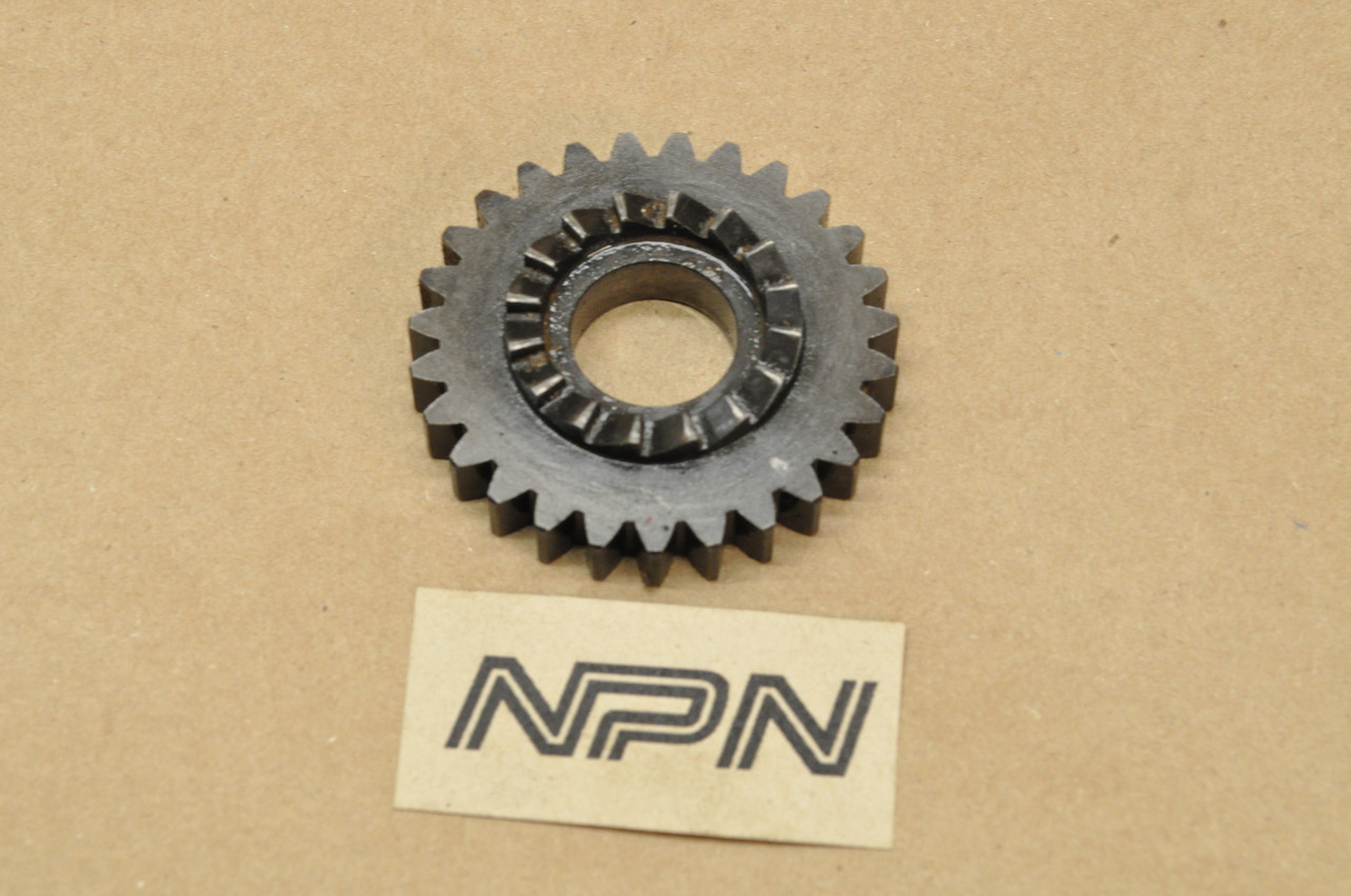 Vtg Used OEM Honda 1977-79 XL75 XR75 Kick Starter Pinion Gear 27T 28211-149-000