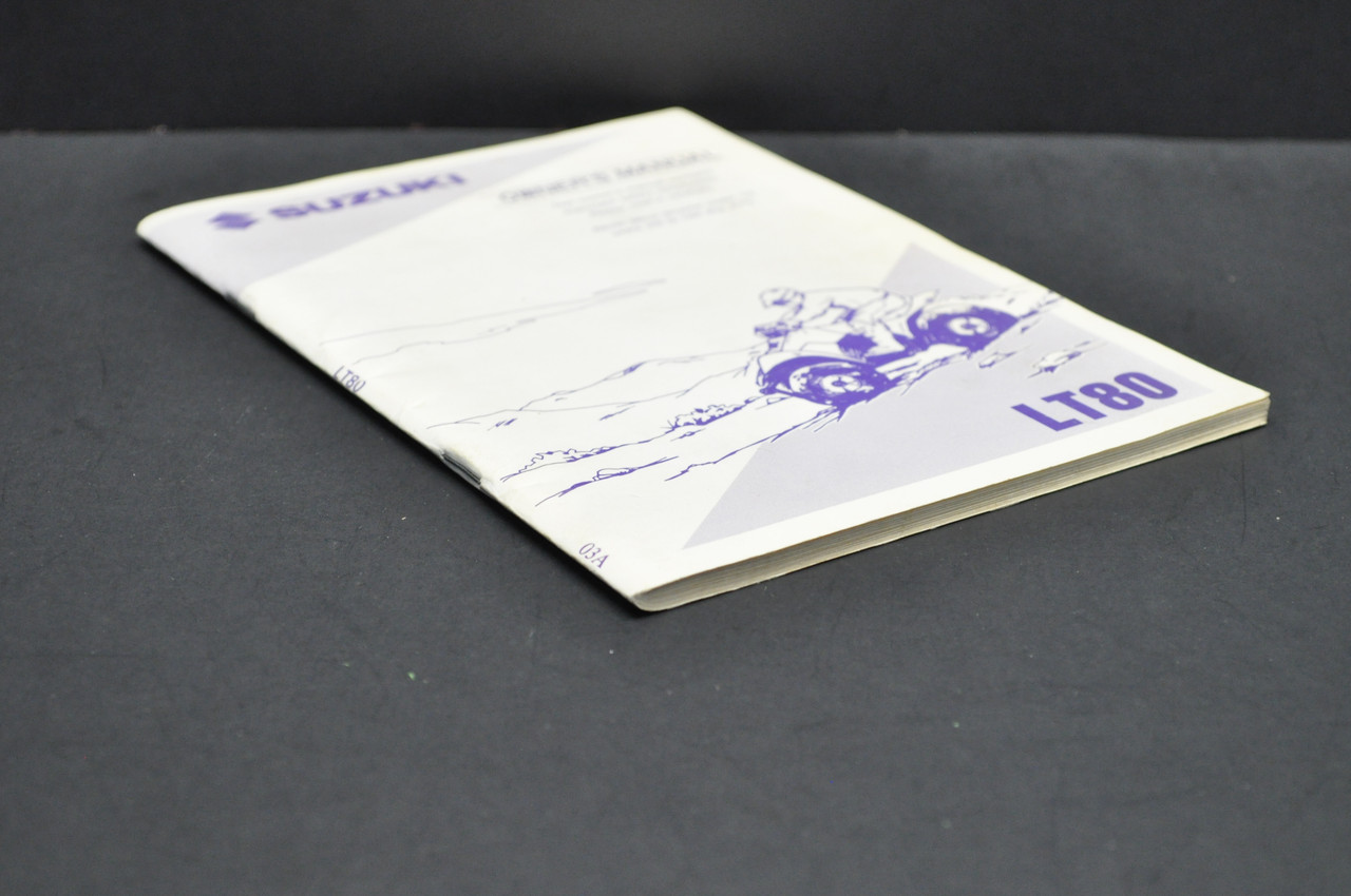 Vintage 1994 Suzuki LT80 Quadsport 4 Wheeler ATV Owners Manual