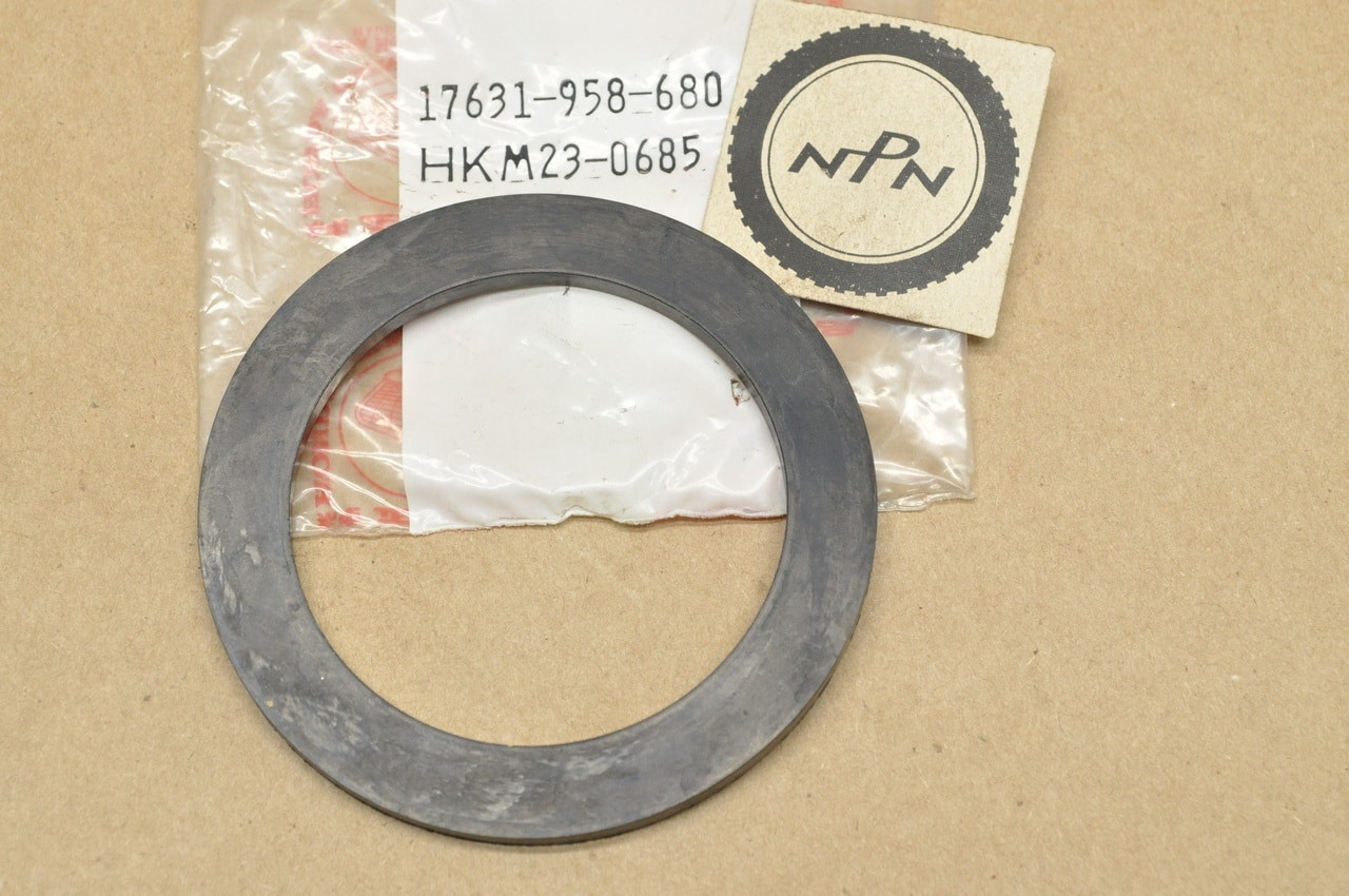 NOS Honda ATC110 ATC125 ATC200 ES Big Red ATC250 R XL500 XR250 XR500 Gas Fuel Filler Cap Gasket 17631-958-680