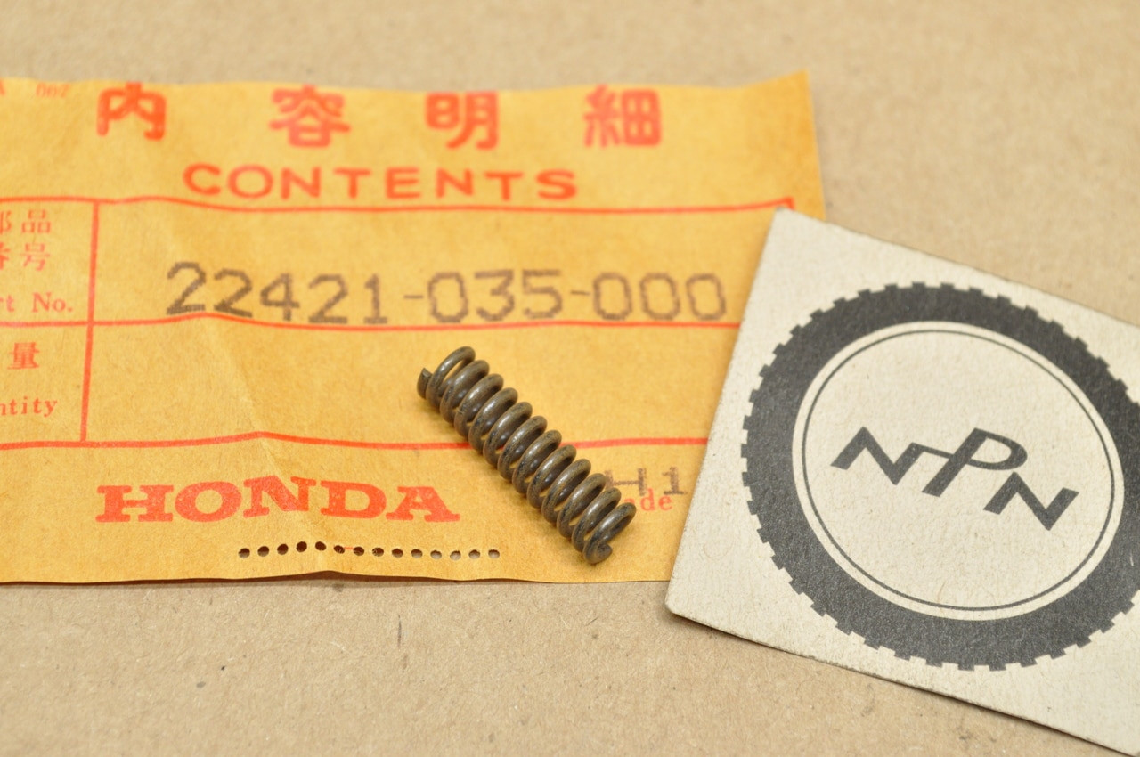 NOS Honda C100 C102 C105 C110 C200 CT110 CT200 CT90 S65 S90 ST90 XL70 Clutch Damper Spring 22421-035-000