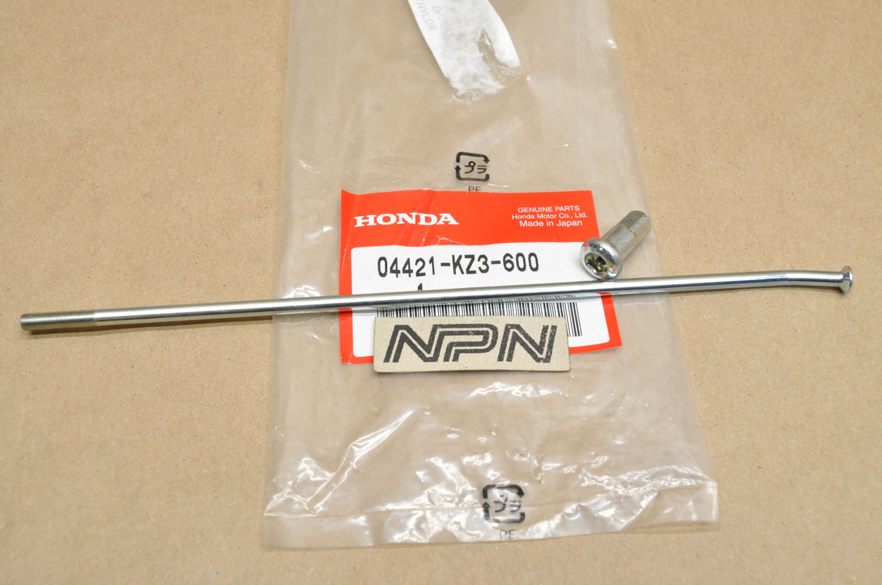 NOS Honda 1995-96 CR125 R CR250 R Rear Wheel Spoke B & Nipple 04421-KZ3-600