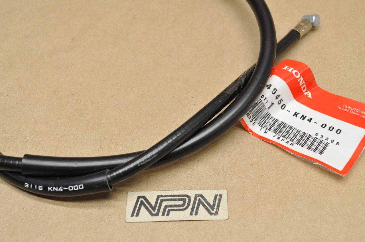 NOS Honda 1985-97 XR100 R Front Brake Cable 45450-KN4-000