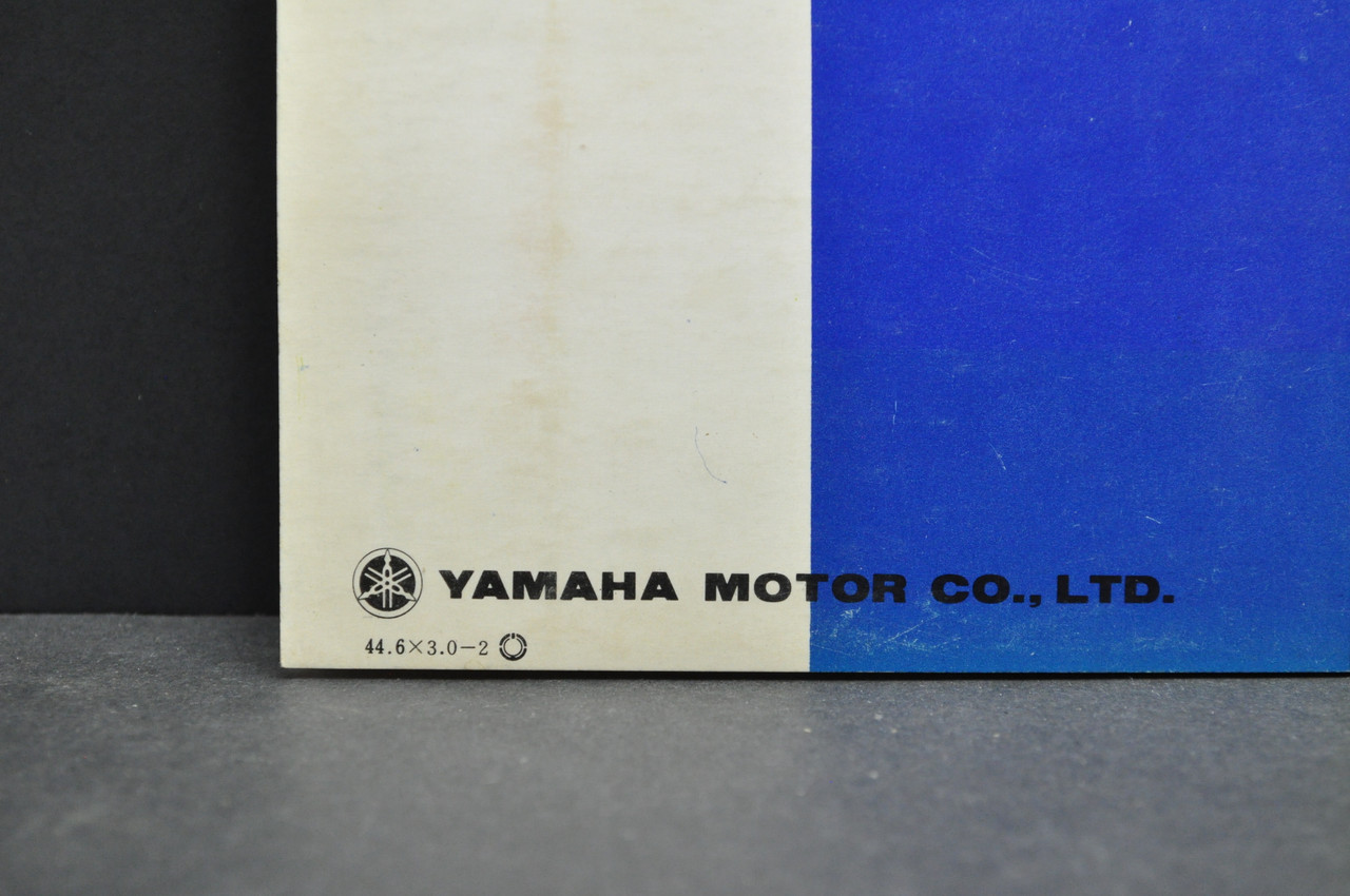 Vintage NOS 1969 Yamaha DS6 C Motorcycle Owners Service Riders Manual