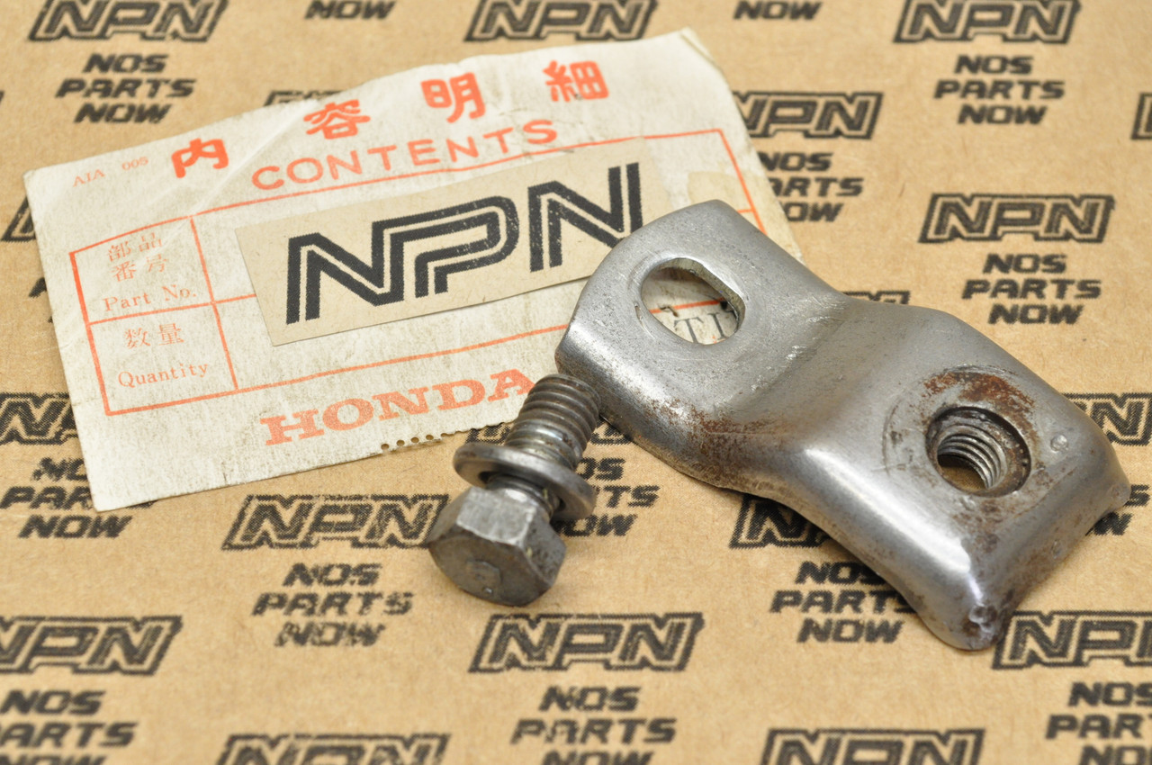 Vtg OEM Honda CT70 K0-1982 CT70H Trail 70 Exhaust Mount Bracket 18321-098-671