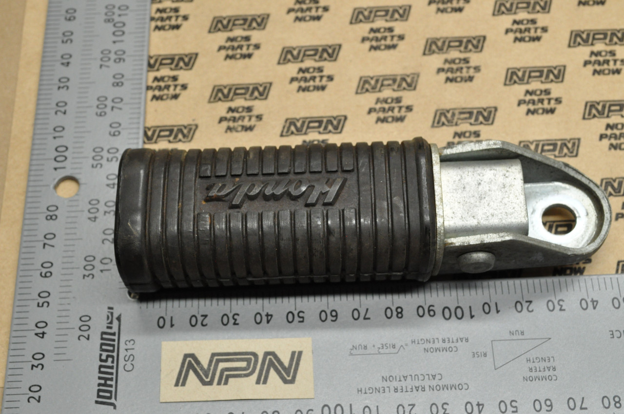 Vintage Used OEM Honda CA72 CA77 CA95 Rear Foot Peg Rest Step Set 50718-257-000