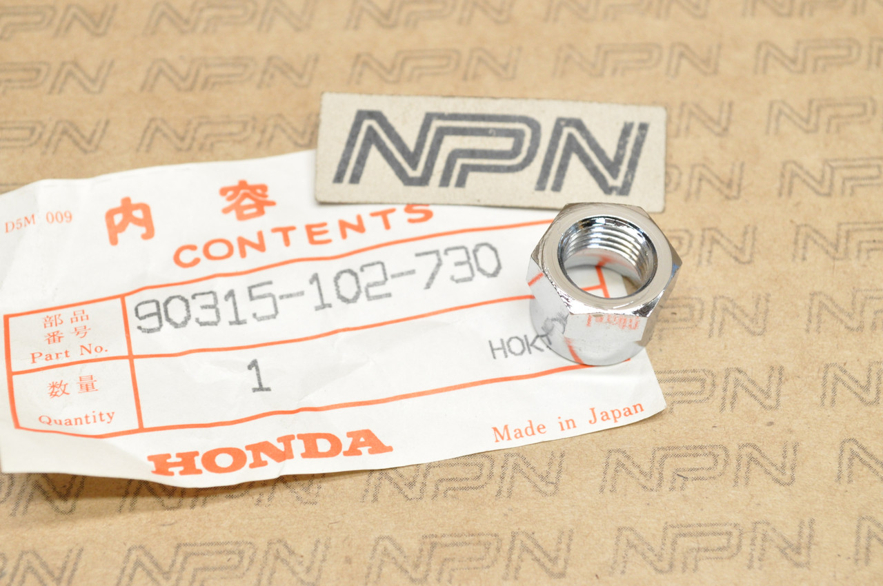 NOS Honda CT90 K5-1977 XL100 K0-1976 Turn Signal Stay Locking Nut 90315-102-730