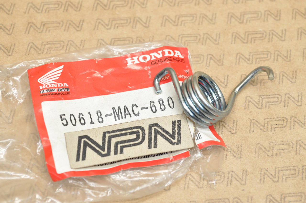 NOS Honda CR125 R CR250 R CR500 R Left Foot Peg Rest Return Spring ...