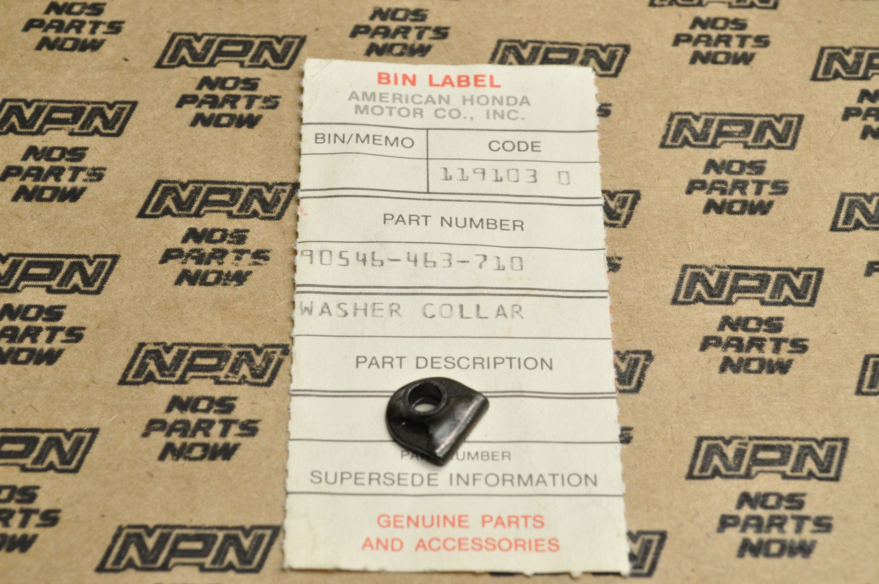NOS Honda CB750 F 1982-83 GL1100 Instrument Panel Collar Washer 90546-463-710