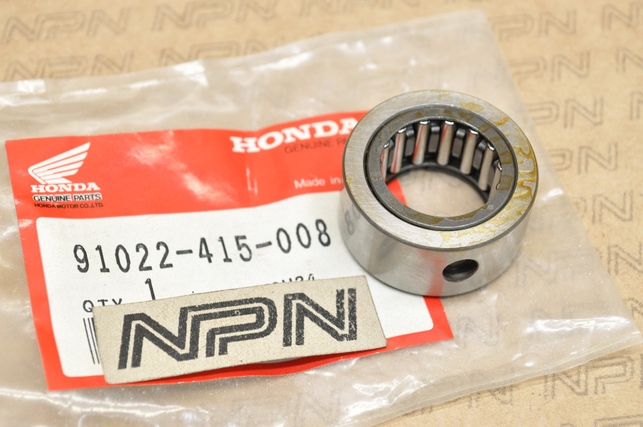 NOS Honda CB450 CB750 CM450 GL500 VF750 XL500 XR250 Bearing 91022-415-008