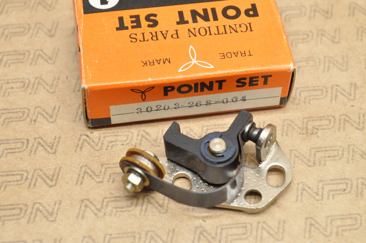 NOS Honda CB72 CB77 CL77 CL72 Daiichi Right Contact Points Breaker 30203-268-004