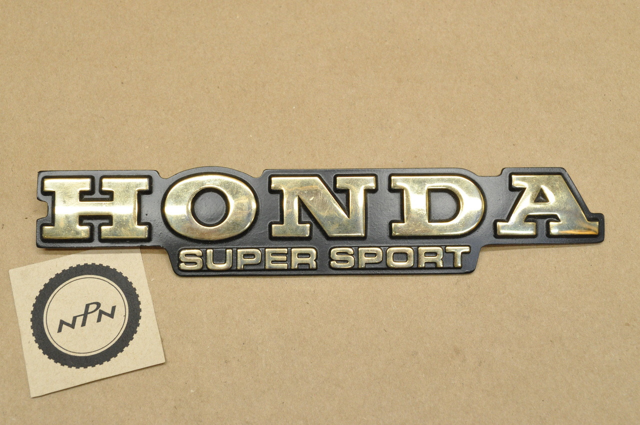 NOS Honda 1977-78 CB750 F Super Sport Right Fuel Tank Badge Emblem