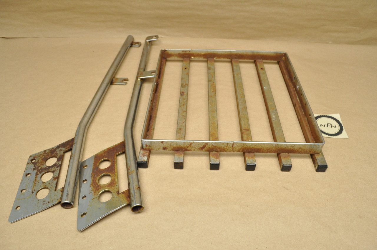 Vtg Used Honda CB400 CB450 ? Rear Luggage Cargo Rack Square Tube w