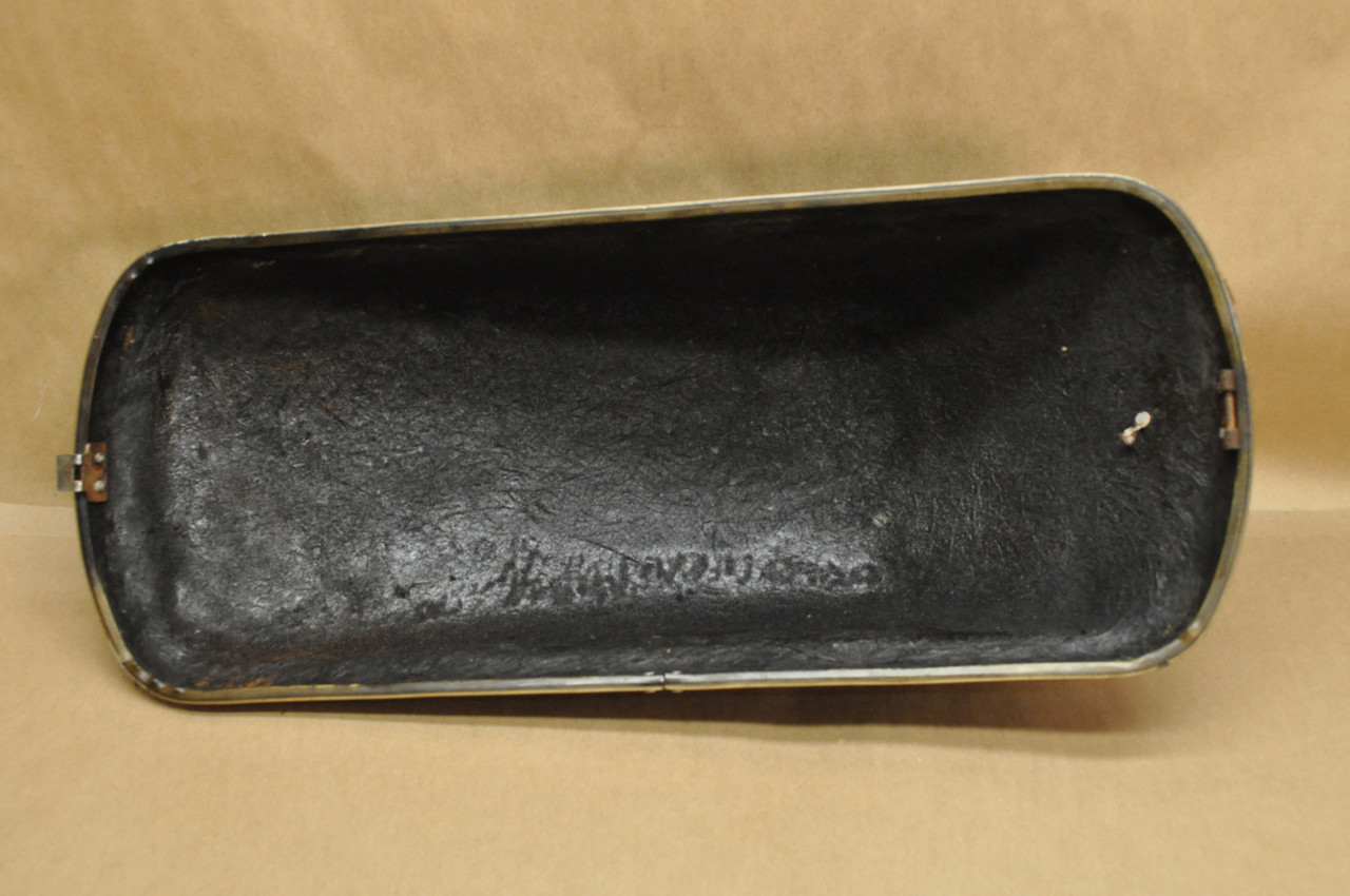 Vtg Used Honda Yamaha Kawasaki Motorcycle Triple A Black Fiberglass Saddle Bag Lot