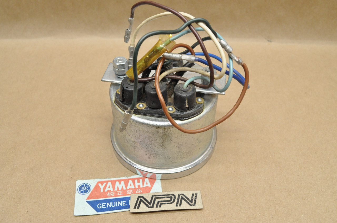 NOS Yamaha 1964-66 YA6 YA6B Speedometer MPH Odometer Gauge 137-83510-40