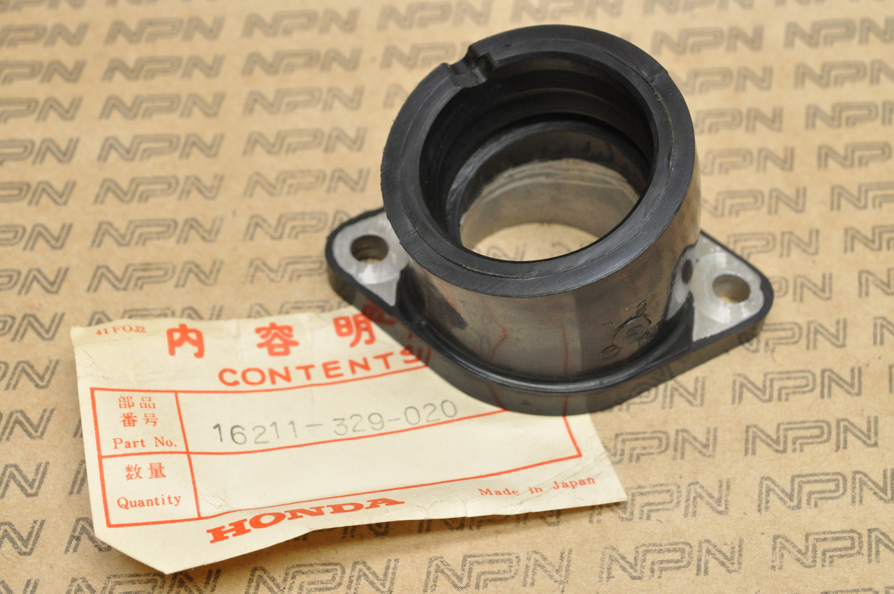 NOS Honda XL250 K0-K2 Carburetor Insulator Intake Boot 16211-329