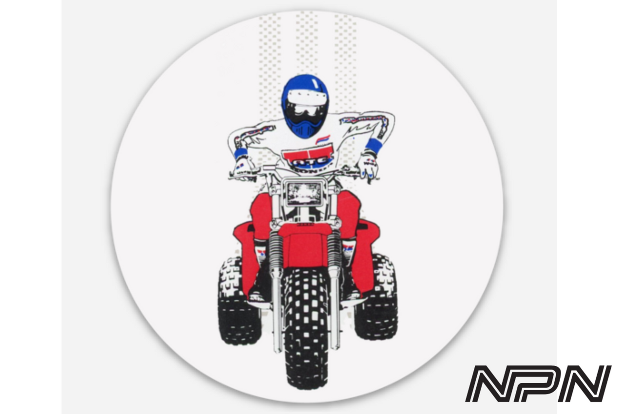 Honda ATC250 R Three Wheeler Decal 1980s 3 Wheel Sticker ATC