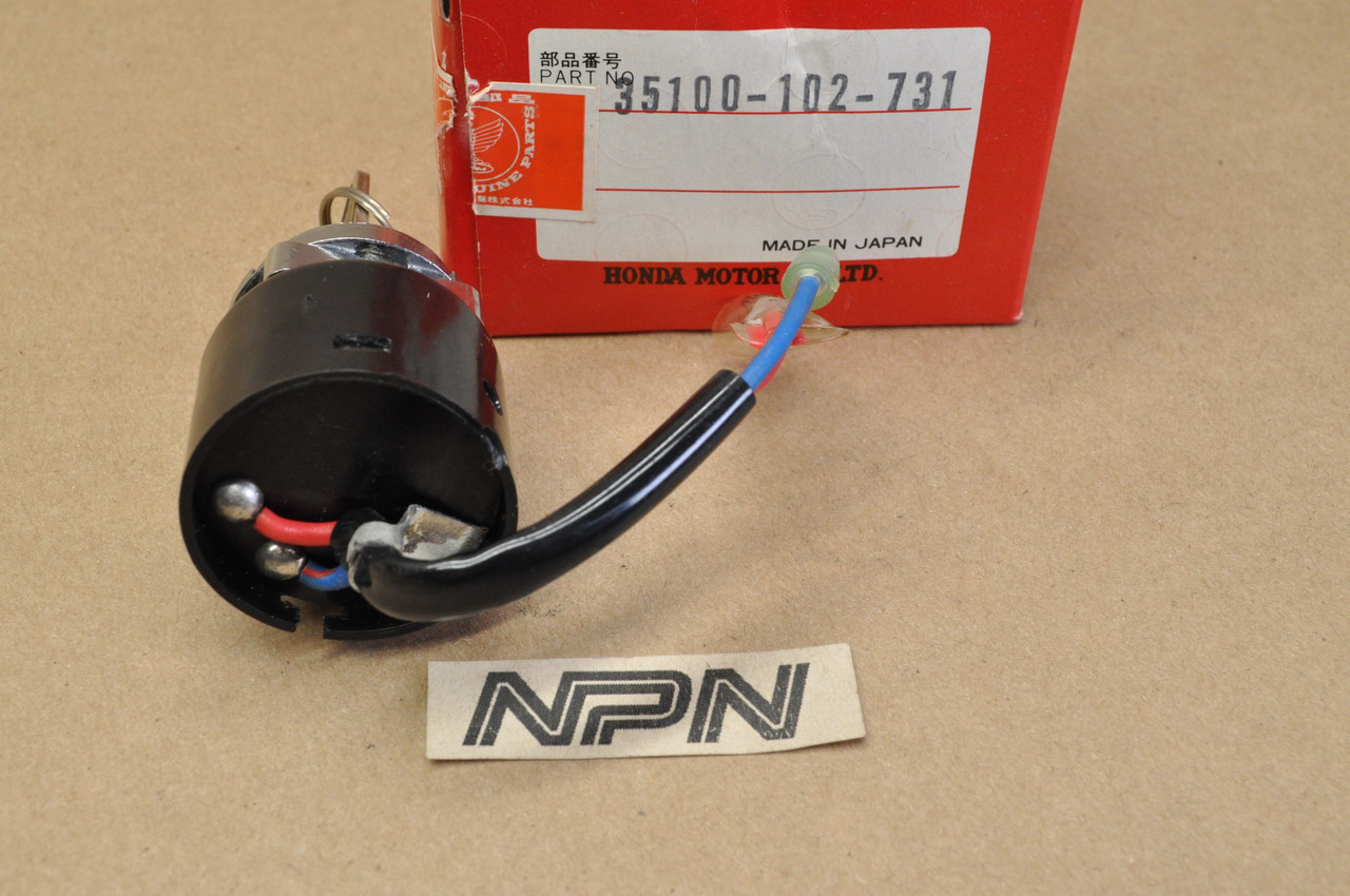 NOS Honda Trail 90 CT90 K6-1976 Key Ignition Switch Assembly 35100-102-731