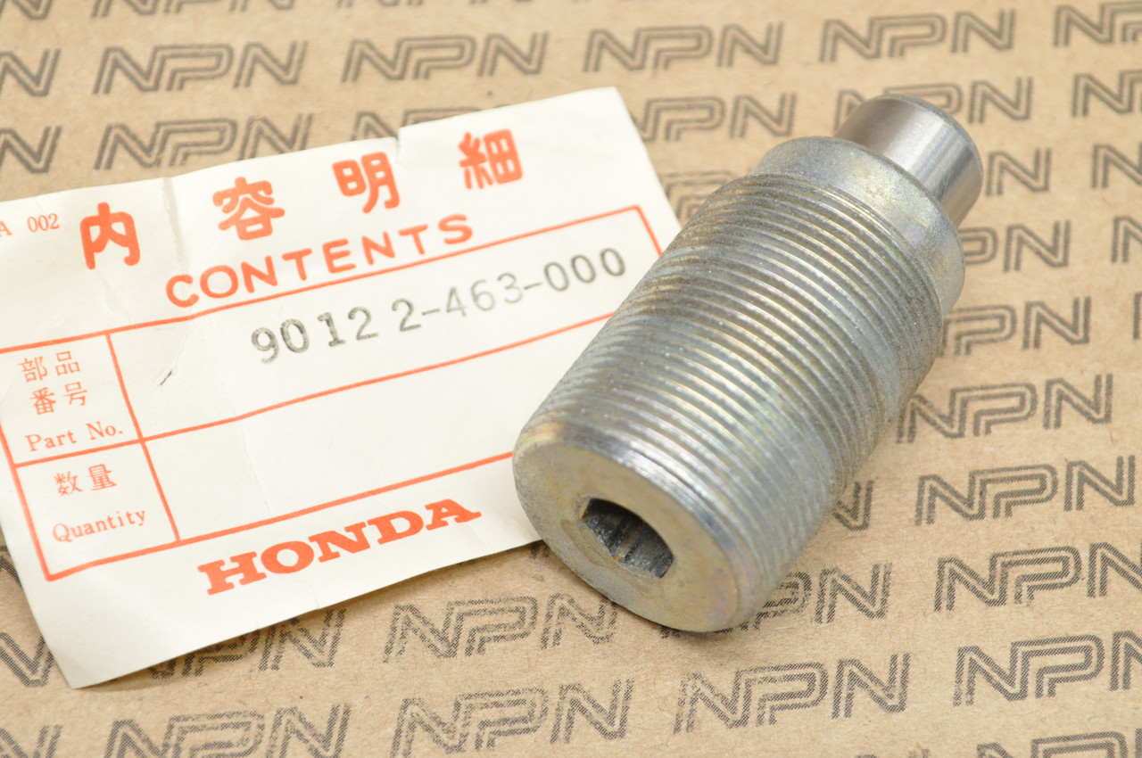 NOS Honda CB1000 CB900 GL1100 GL1200 Gold Wing Swingarm Pivot Bolt 90122-463-000