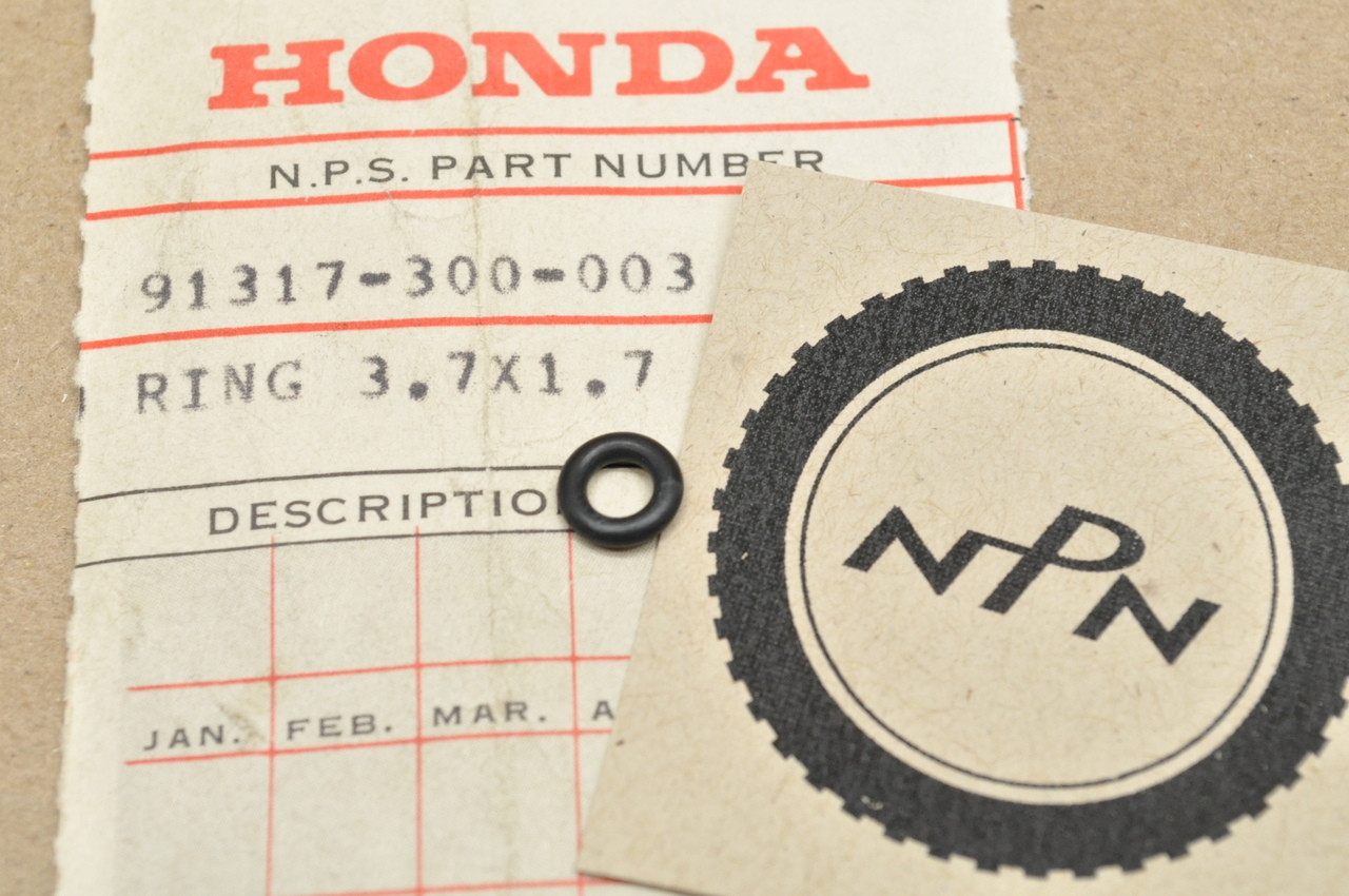 NOS Honda CB750 K0-K2 Spark Plug Boot O-Ring 91317-300-003