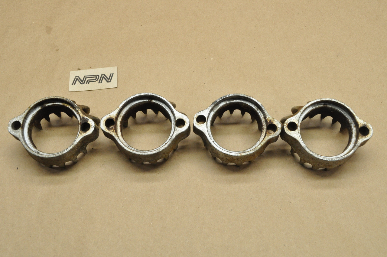 Vtg OEM Honda CB1000 CB1100 CB750 CB900 Exhaust Muffler Header Joint Flange Qty4 18231-425-000