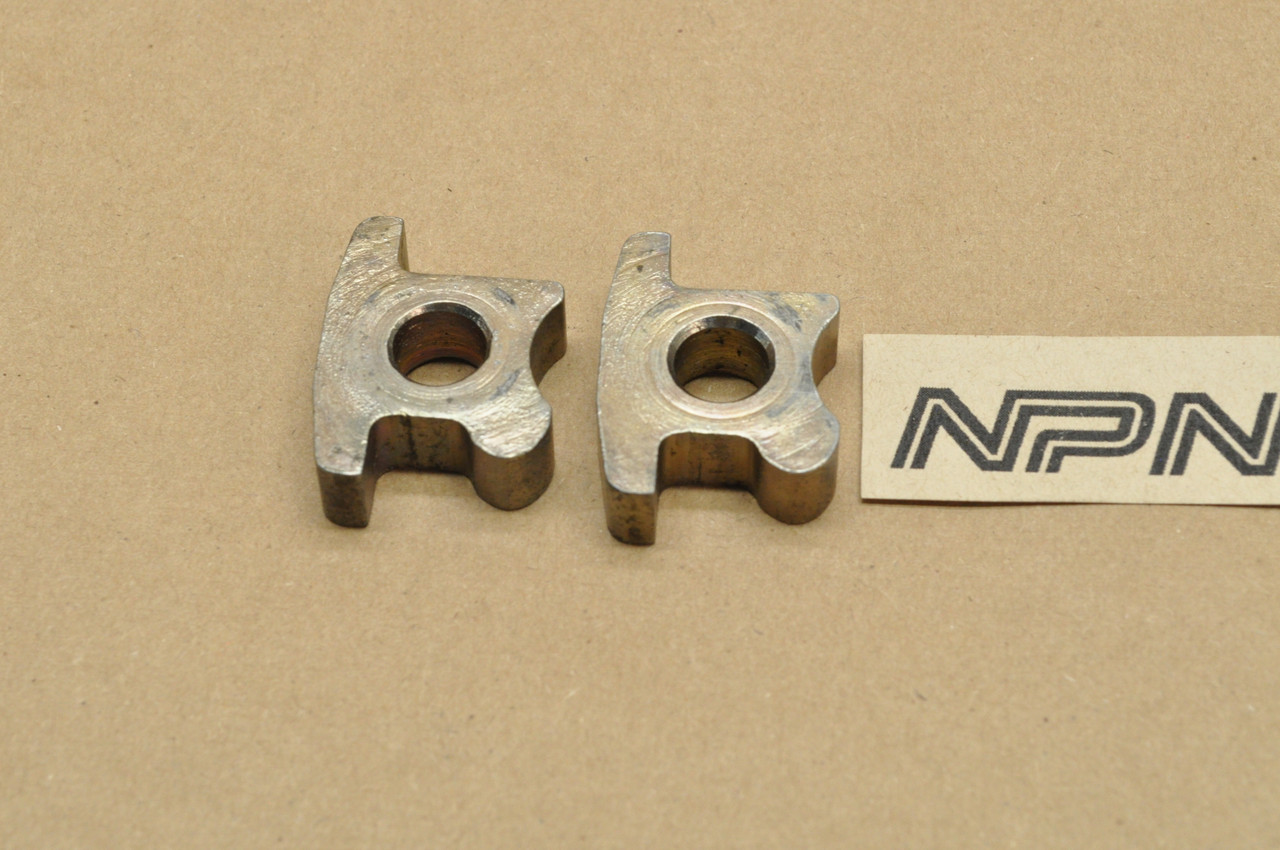 Vtg OEM Honda CB650 CB750 CB900 CBX Drive Chain Adjuster Stopper Qty2 52136-405-000