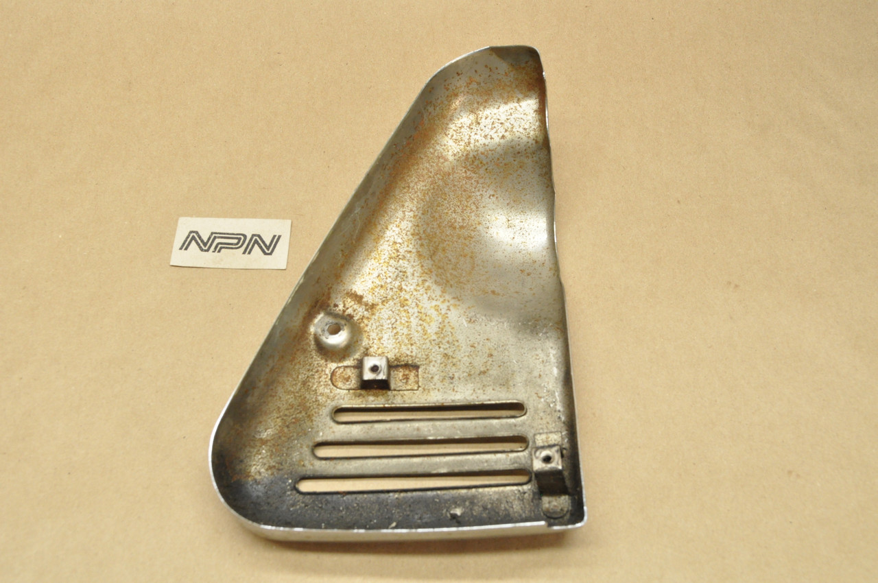 Vtg OEM Honda 1983 CB1000 C 1980-82 CB900 C Air Filter Left Chrome Cover 17232-461-000