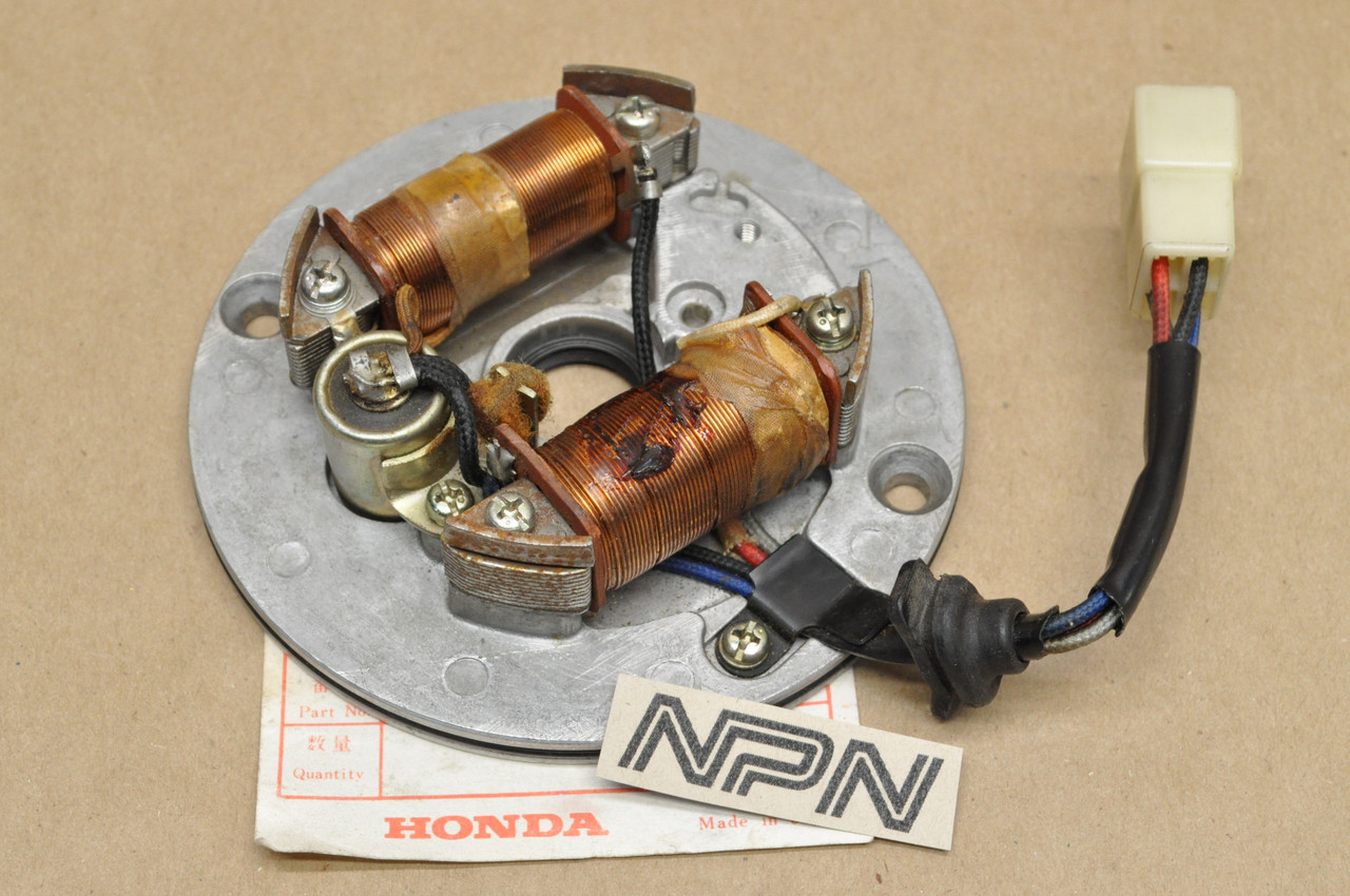 NOS Honda CT70 K0 Trail 70 Stator Magneto Generator Assembly 31141-098-672