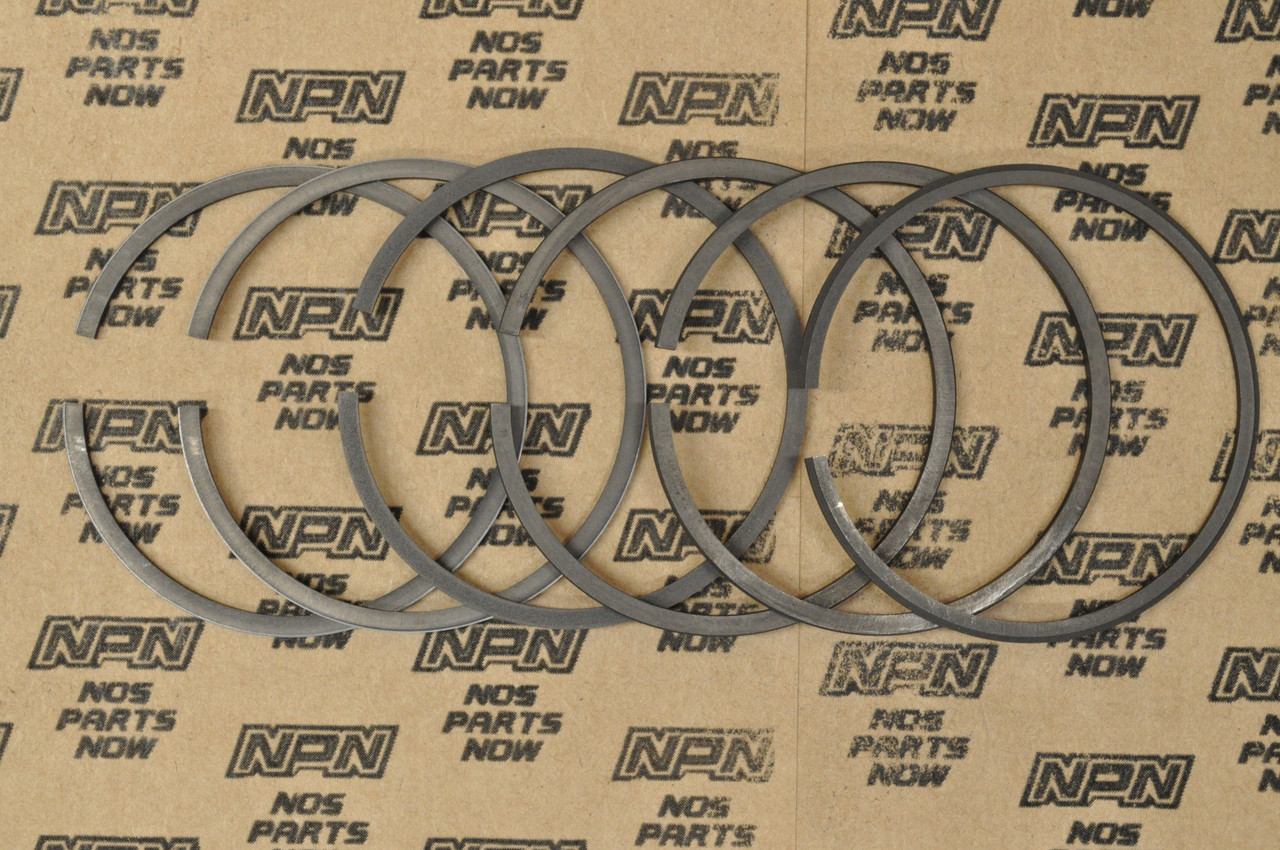 NOS Honda CA77 .25 Oversize Piston Ring Set for 2 Pistons= 6 Rings 13020-266-000