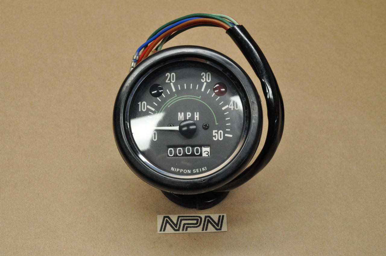 NOS Honda CT70 H SL70 XL70 4 Speed Speedometer MPH Odometer Gauge 37200-098-985