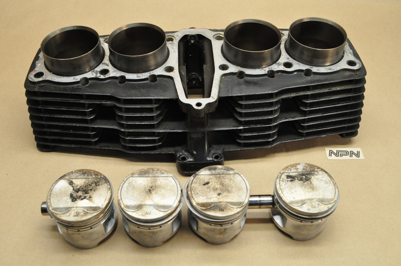 Vtg OEM Honda 1982 CB900 C CB900F Cylinder Jug Standard w/ Pistons Pins Rings 12100-461-750
