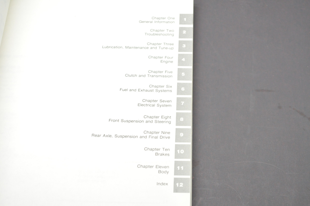 Vtg 1985-86 Suzuki LT230 S Quad Sport LT-F230 G Clymer Shop Service Manual