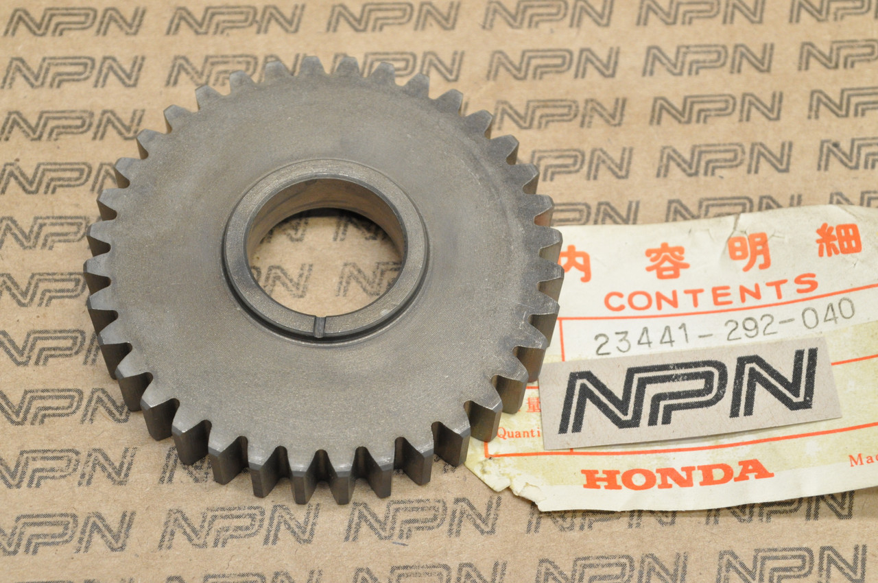 NOS Honda CB450 K1-K2 Counter Shaft 2nd Second Gear 36T 23441-292-040