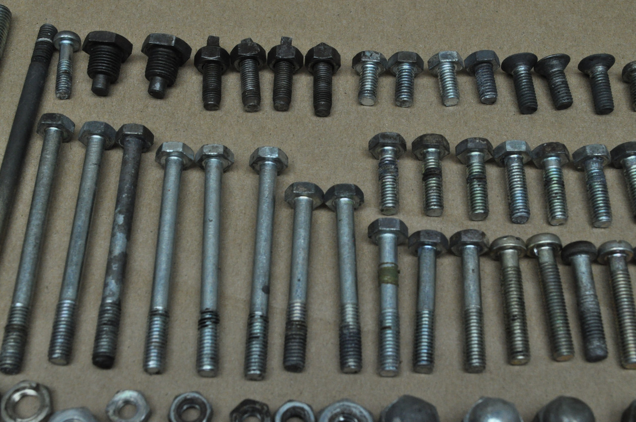 Vtg OEM Honda CA77 Engine Bolt Screw Washer Nut Plate Cap Spring Hardware Lot