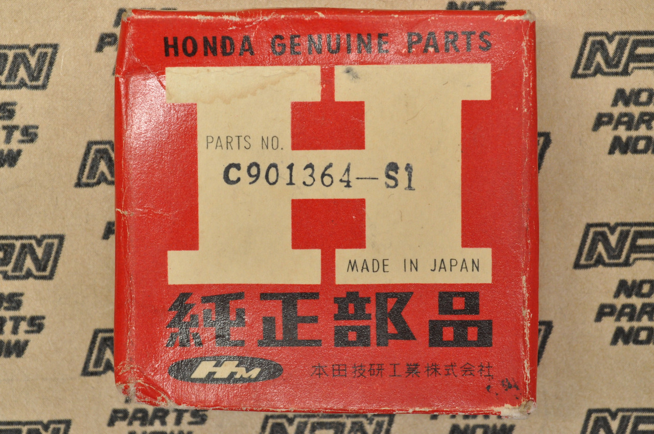 NOS Honda CB92 .25 Oversize Piston Ring Set for 2 Pistons= 6 Rings 13020-200-000