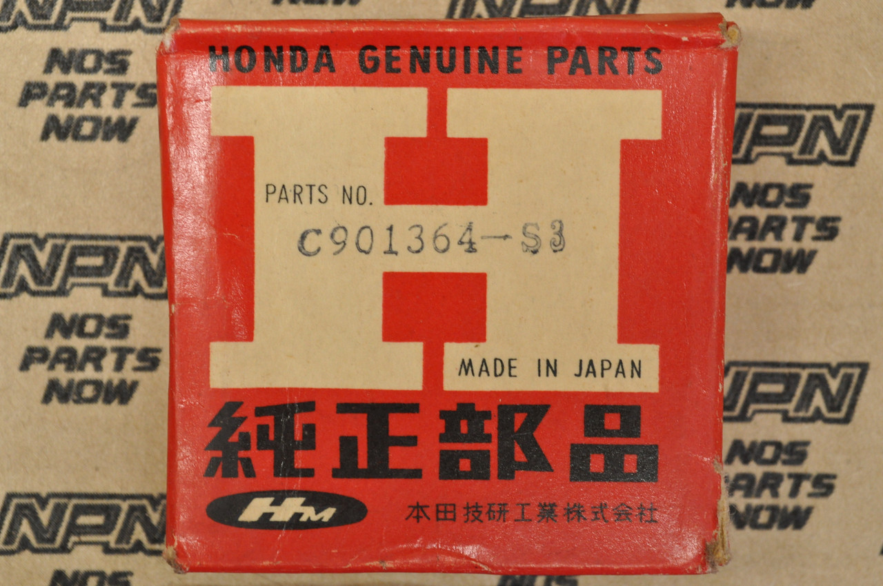 NOS Honda CB92 .75 Oversize Piston Ring Set For 2 Pistons= 6 Rings 13040-200-000