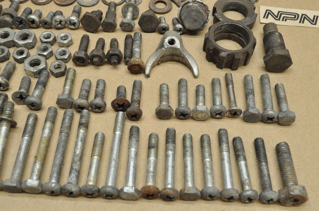 Vintage OEM Honda CA72 Bolt Screw Washer Nut Cap Sprocket Hardware Lot
