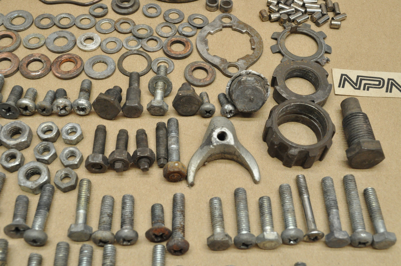 Vintage OEM Honda CA72 Bolt Screw Washer Nut Cap Sprocket Hardware Lot