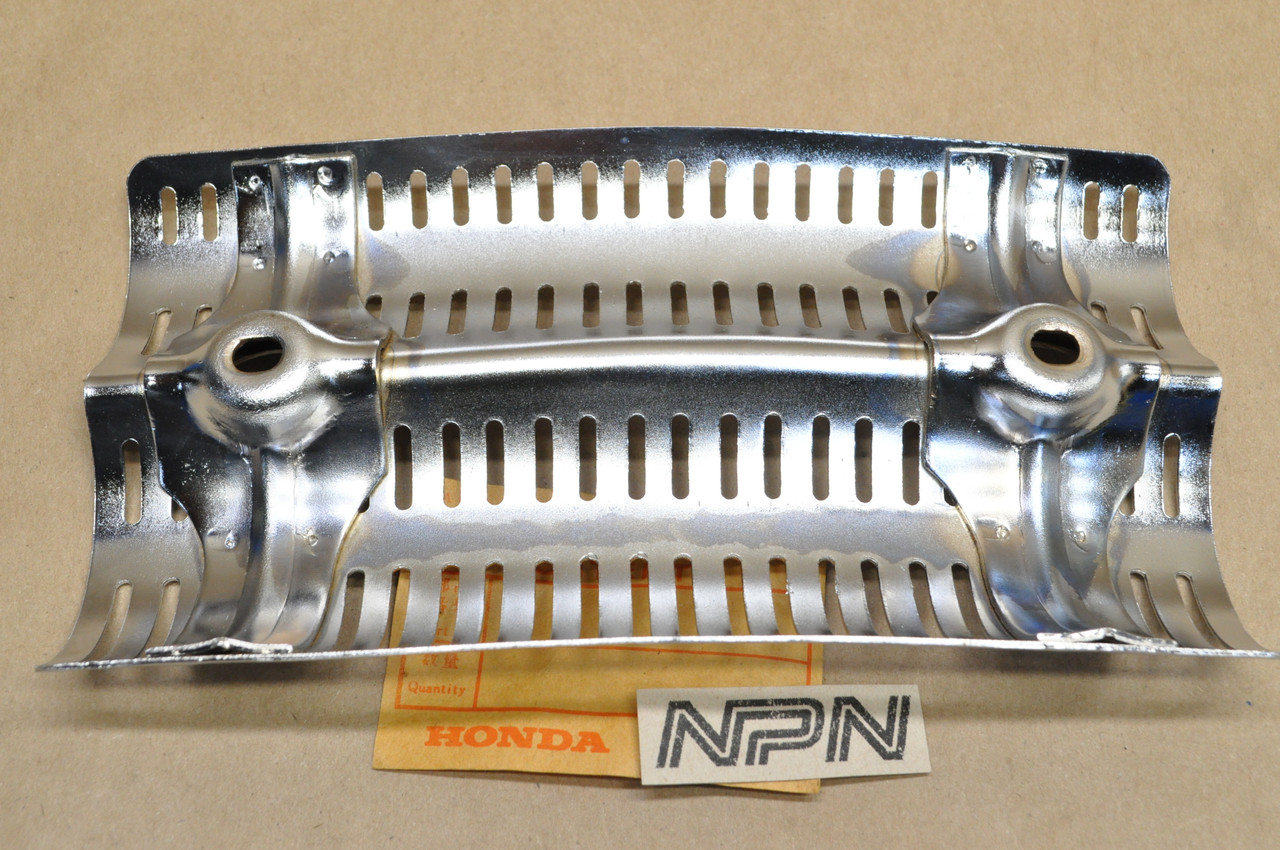 NOS Honda CL72 CL77 Late Exhaust Pipe Heat Shield Protector 18250-273-000