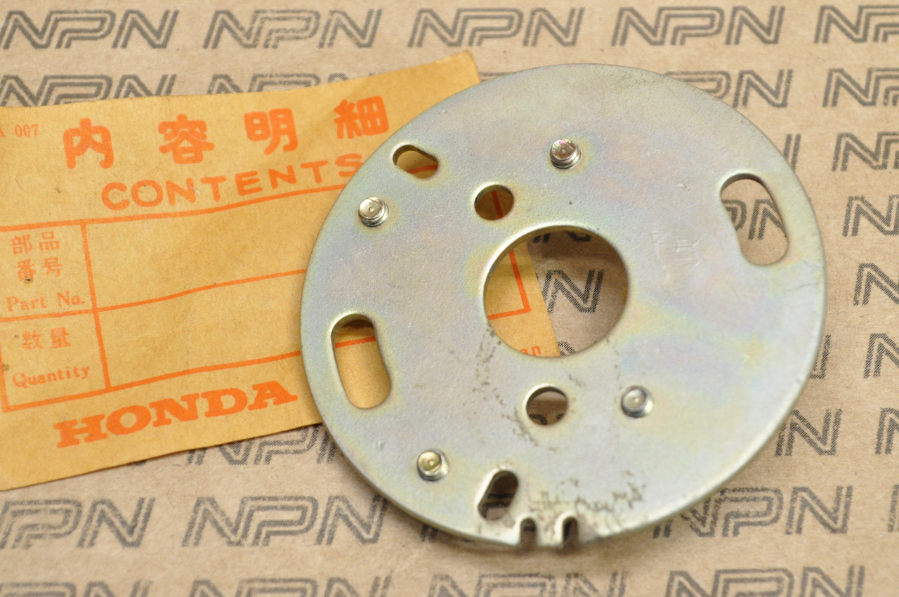 NOS Honda CB77 CB72 CL72 CL77 Contact Points Breaker Base Plate 30201-268-004