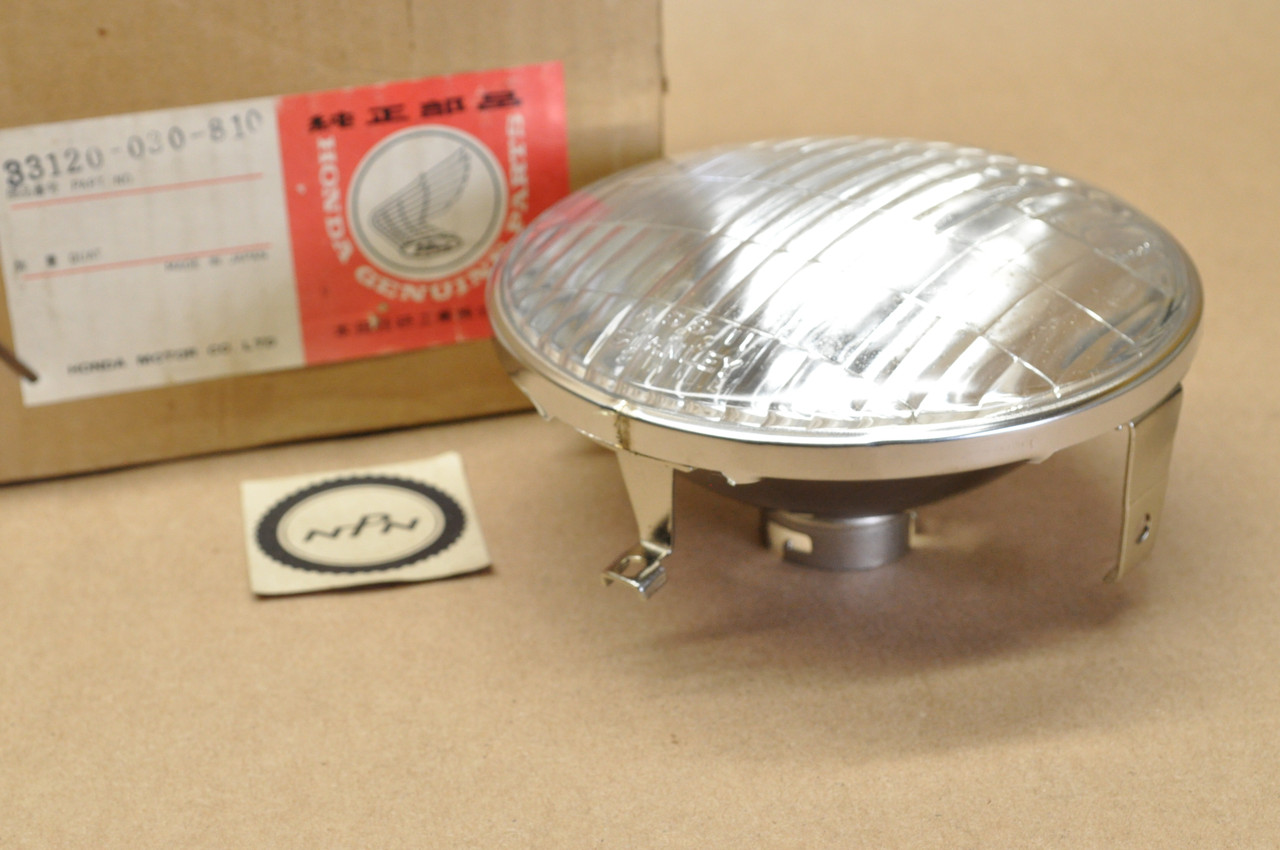 NOS Honda C200 CA200 CM91 CT200 CT90 Head Light Lamp Beam Lens 33120-030-810