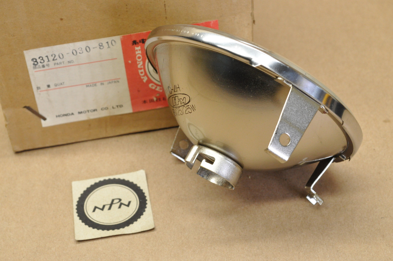 NOS Honda C200 CA200 CM91 CT200 CT90 Head Light Lamp Beam Lens 33120-030-810