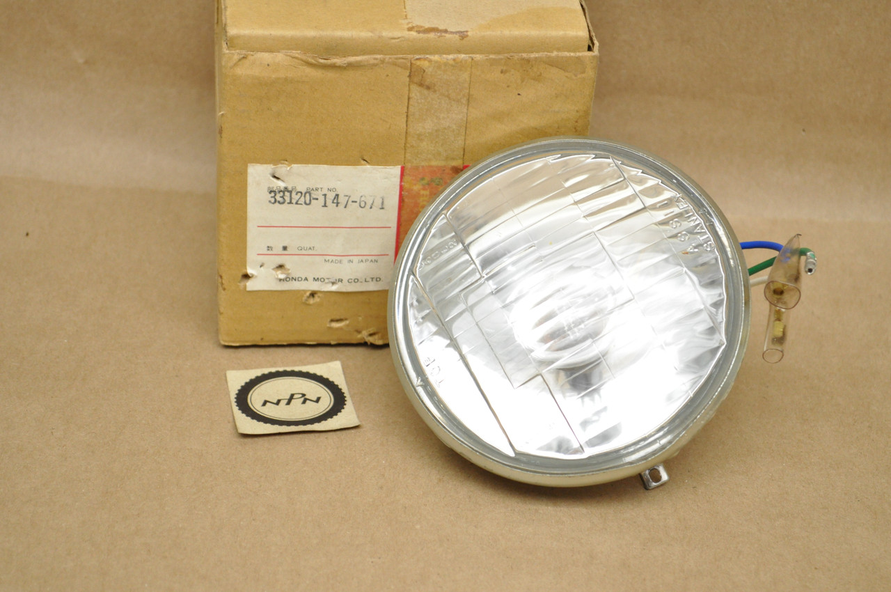 NOS Honda NA50 NC50 Express PA50I PA50 II Sealed Head Light Beam 33120-147-671
