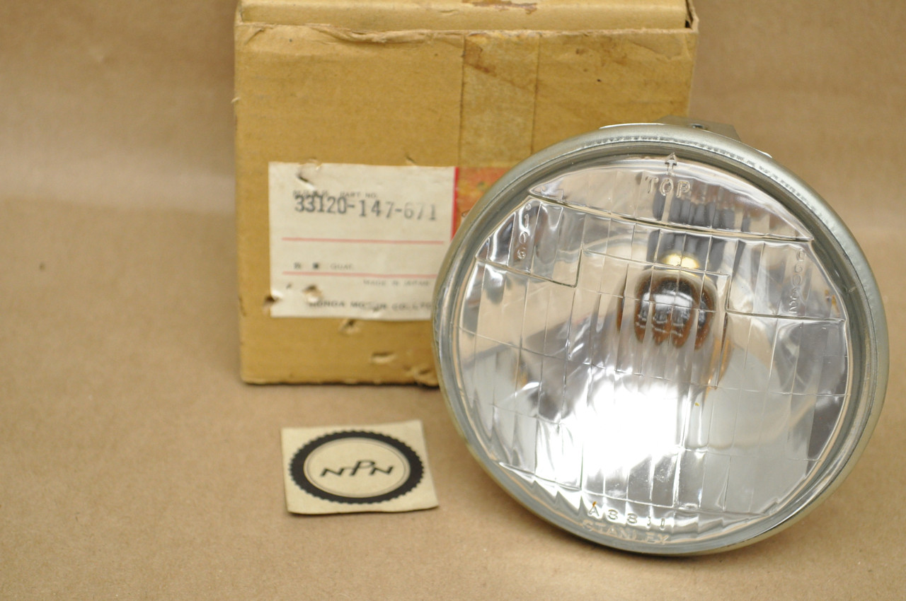 NOS Honda NA50 NC50 Express PA50I PA50 II Sealed Head Light Beam 33120-147-671