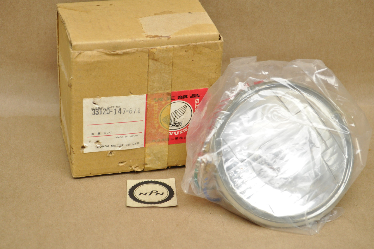 NOS Honda NA50 NC50 Express PA50I PA50 II Sealed Head Light Beam 33120-147-671