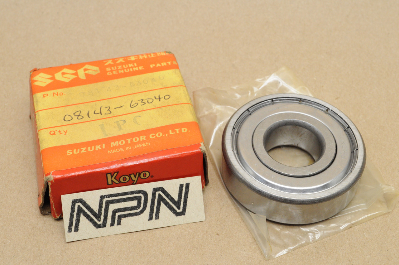 NOS Suzuki  1972-77 GT750 1975-76 RE5 Rear Wheel Hub Bearing 08143-63040