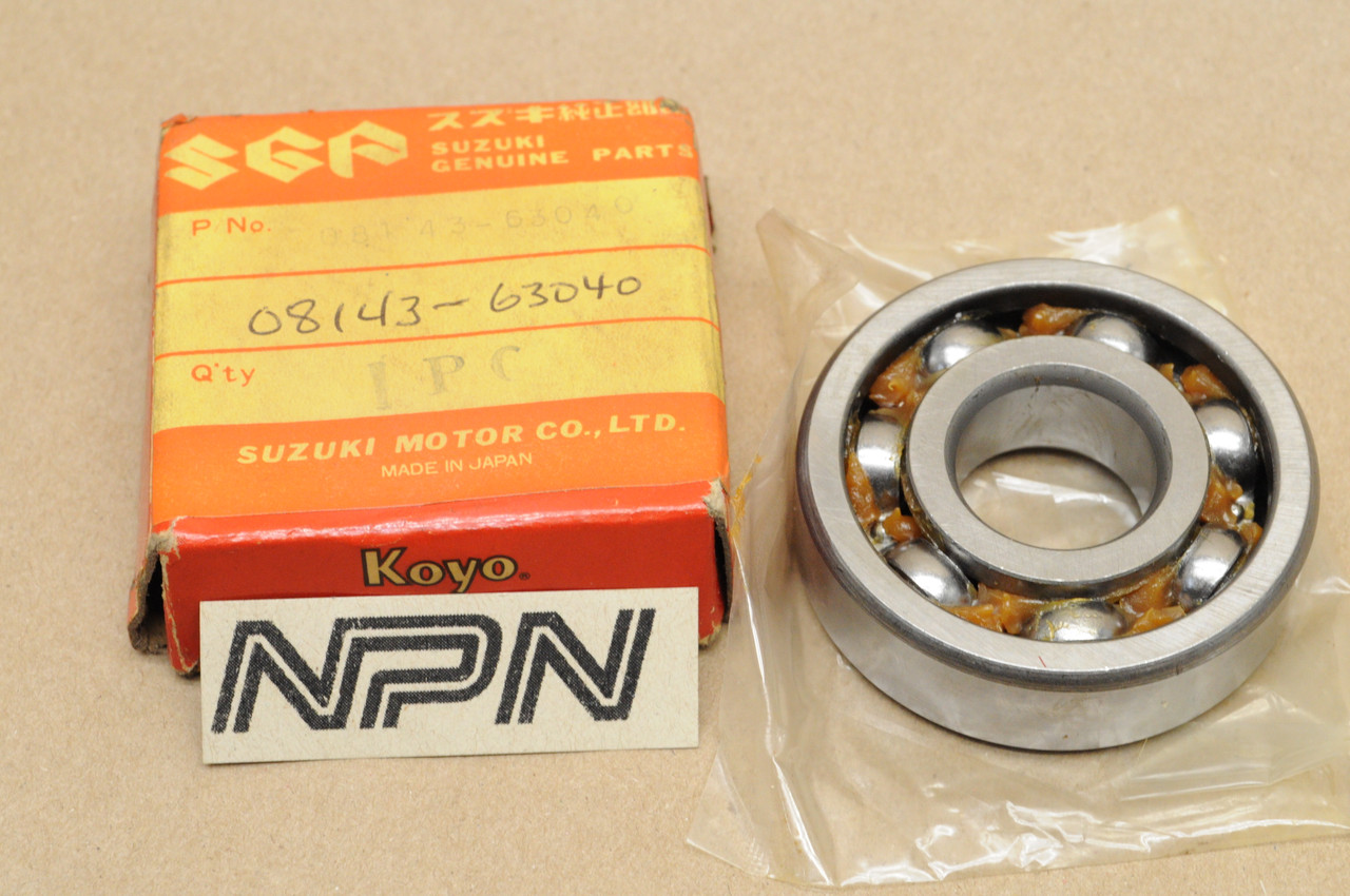 NOS Suzuki  1972-77 GT750 1975-76 RE5 Rear Wheel Hub Bearing 08143-63040