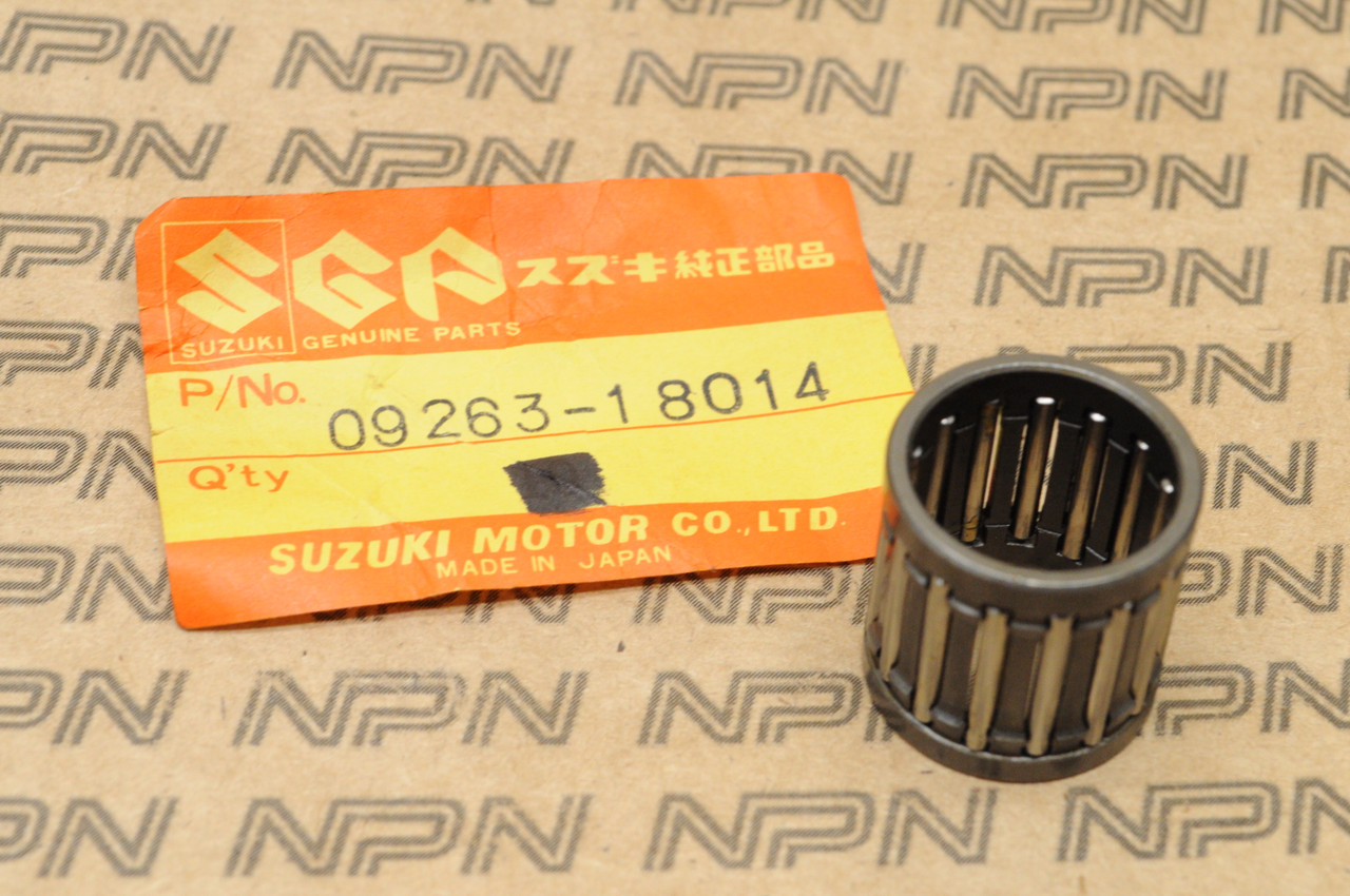 NOS Suzuki RM250 RM400 Crank Shaft Connecting Rod Needle Bearing 09263-18014