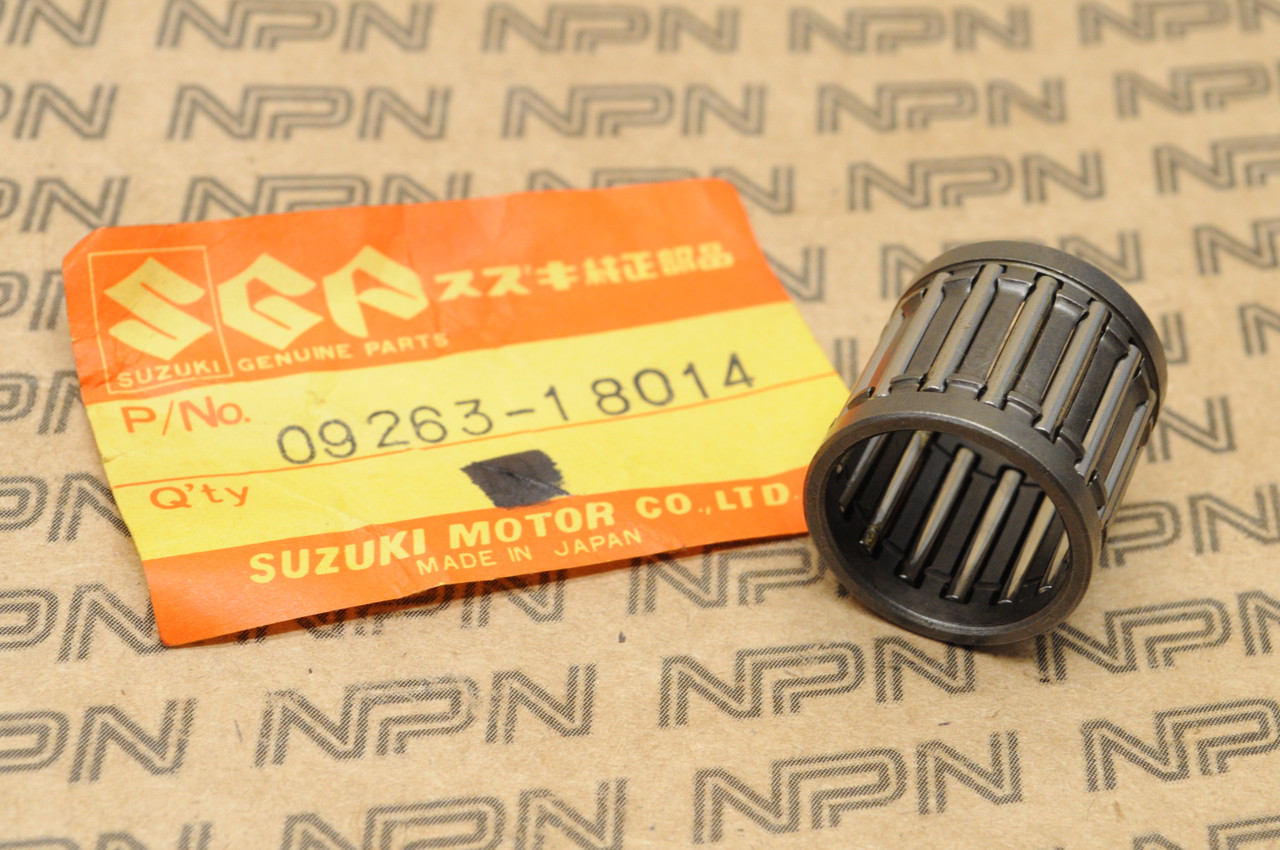 NOS Suzuki RM250 RM400 Crank Shaft Connecting Rod Needle Bearing 09263-18014