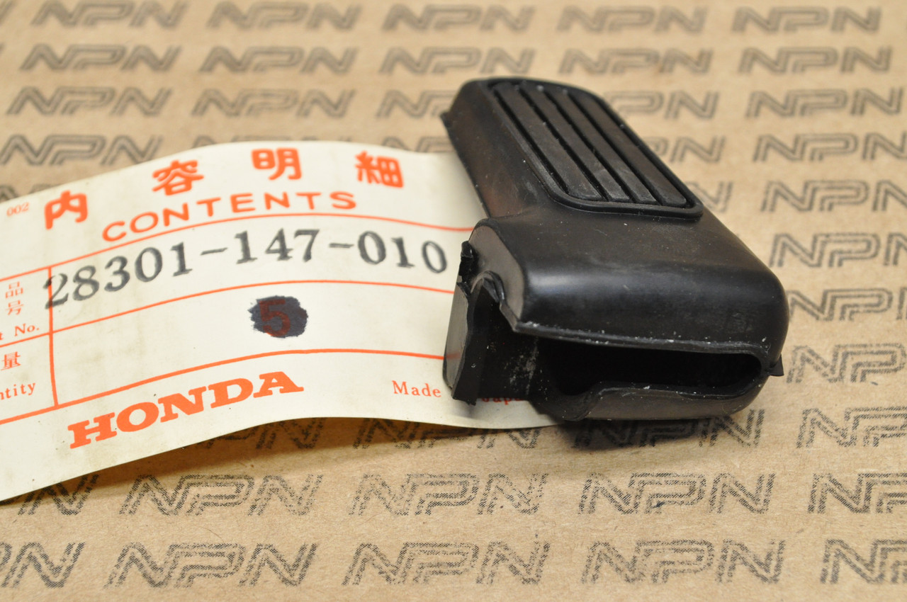 NOS Honda 1977-78 NC50 Express Kick Starter Lever Pedal Rubber 28301-147-010