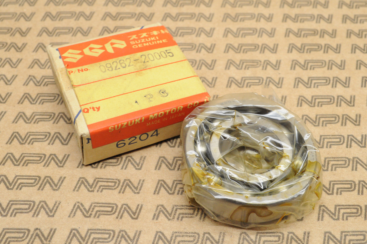NOS Suzuki 1974-76 TM75 1975-77 TS75 Crank Shaft Bearing 09262